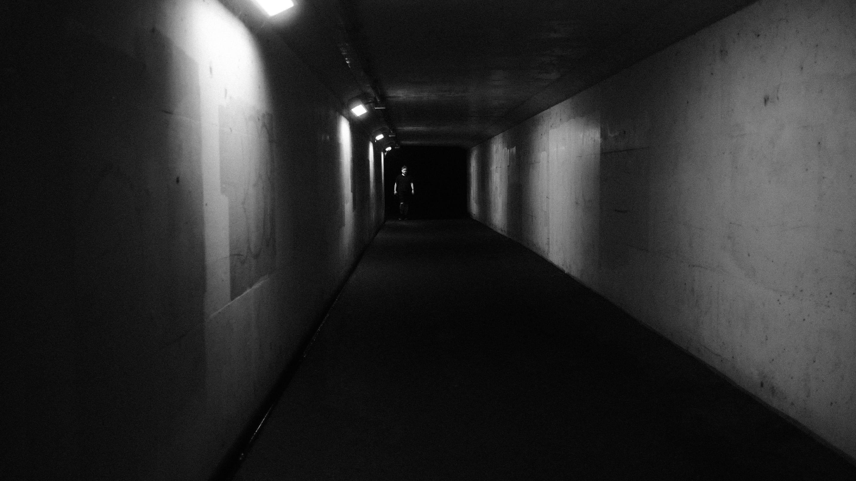 The long way through.